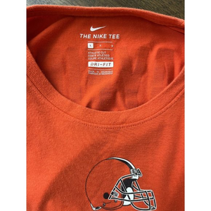 Cleveland Browns Shirt Mens  L Orange NFL Nike Short Sleeve #6 Mayfield T-shirt‎